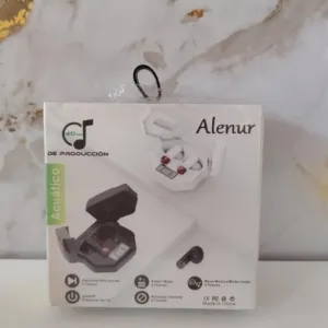 Audífonos inalámbricos Alenur con estuche y cordón