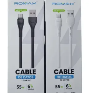 Cable Romax USB a tipo C 55W 1 metro