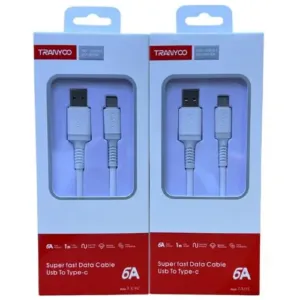 Cable Tranyoo USB a tipo C 6A