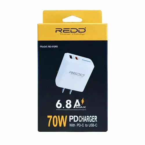 Adaptador de carga Redd PD 70W 6.8A