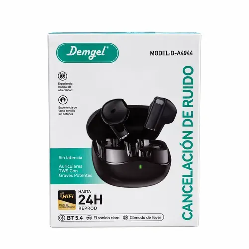 Audífonos inalámbricos Demgel D-A4944 con cancelación de ruido