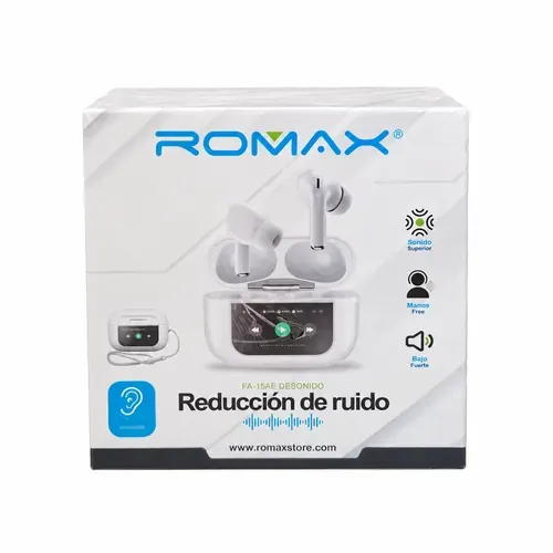 Audífonos inalámbricos Romax con reducción de ruido