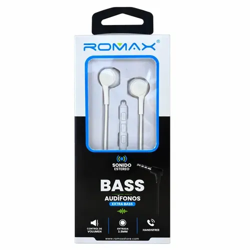 Audífonos Romax Bass