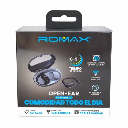 Audífonos Romax Open Ear 6 a 9 horas
