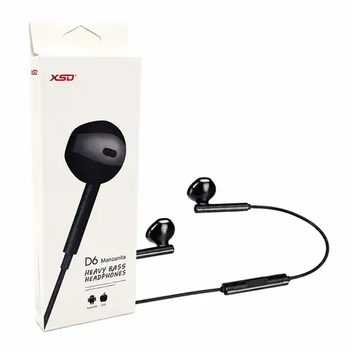 Audífonos XSD D6 con cable