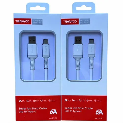 Cable Tranyoo USB a tipo C 6A