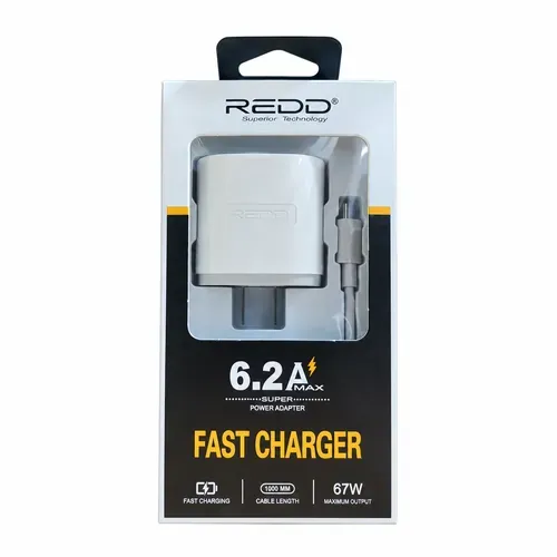 Cargador Redd Fast Charger 6.2A 67W