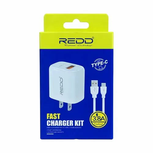 Cargador Redd Fast Charger Kit tipo C 3.8A