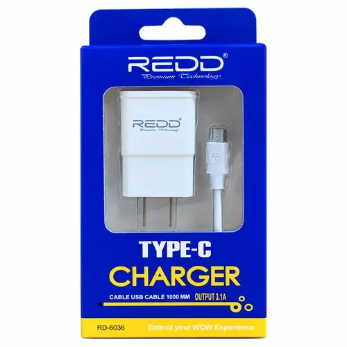 Cargador Redd RD-6036 tipo C 3.1A